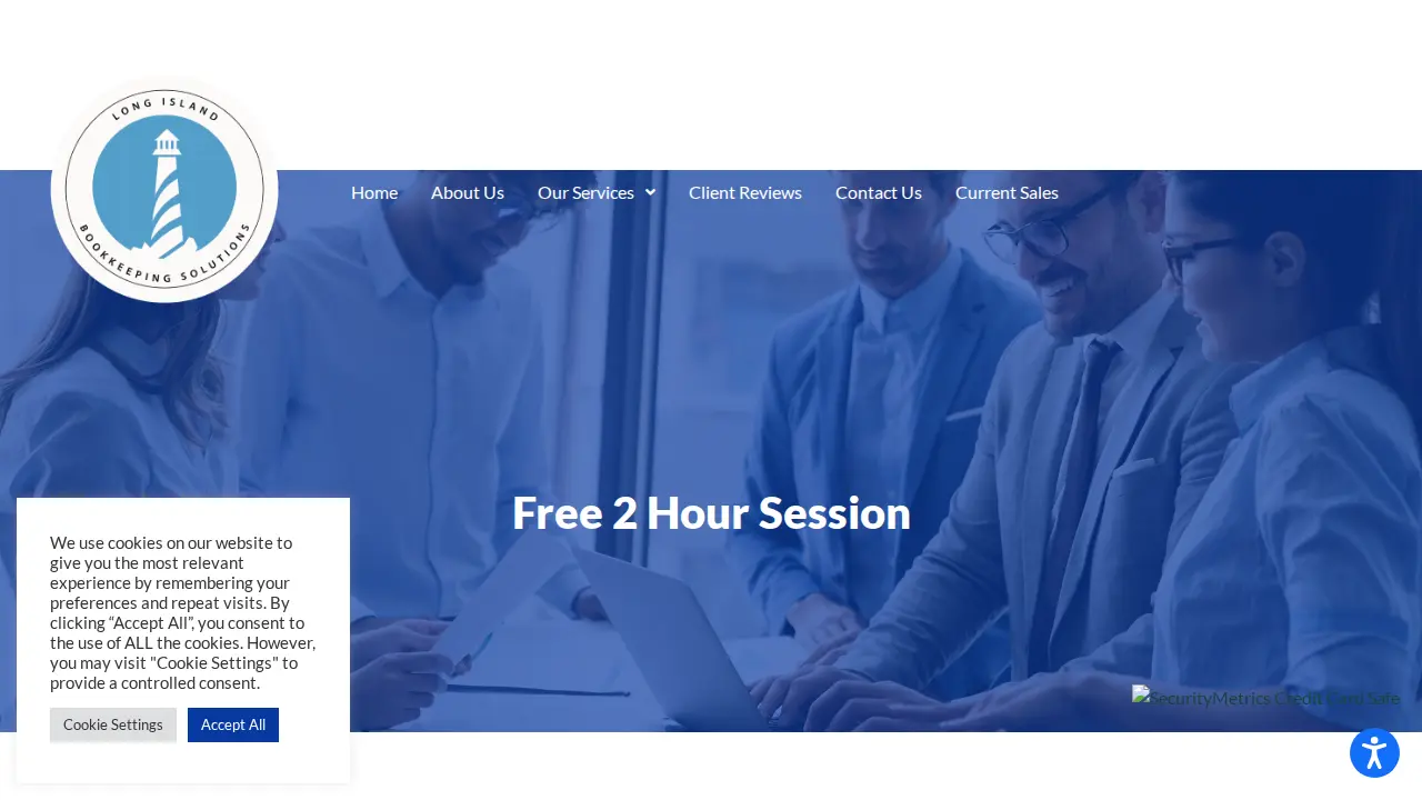 Long Island Bookkeeping Solutions page