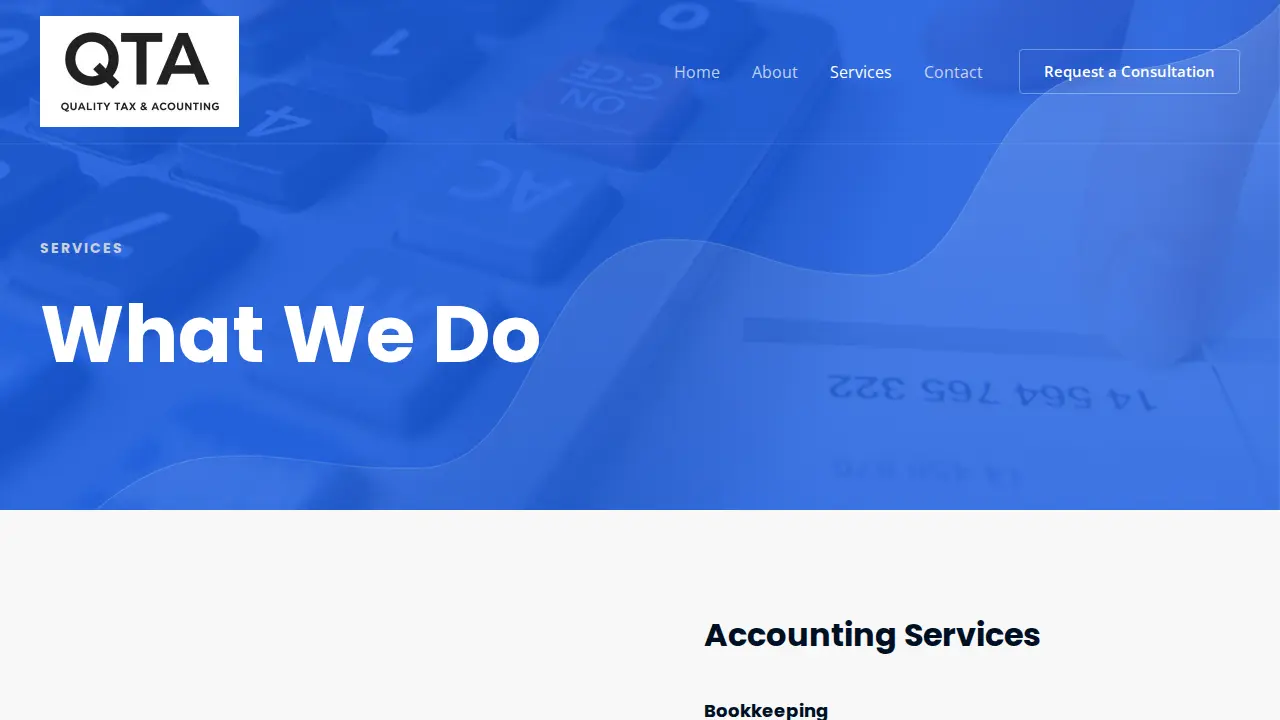 Quality Tax & Accounting, LLC page