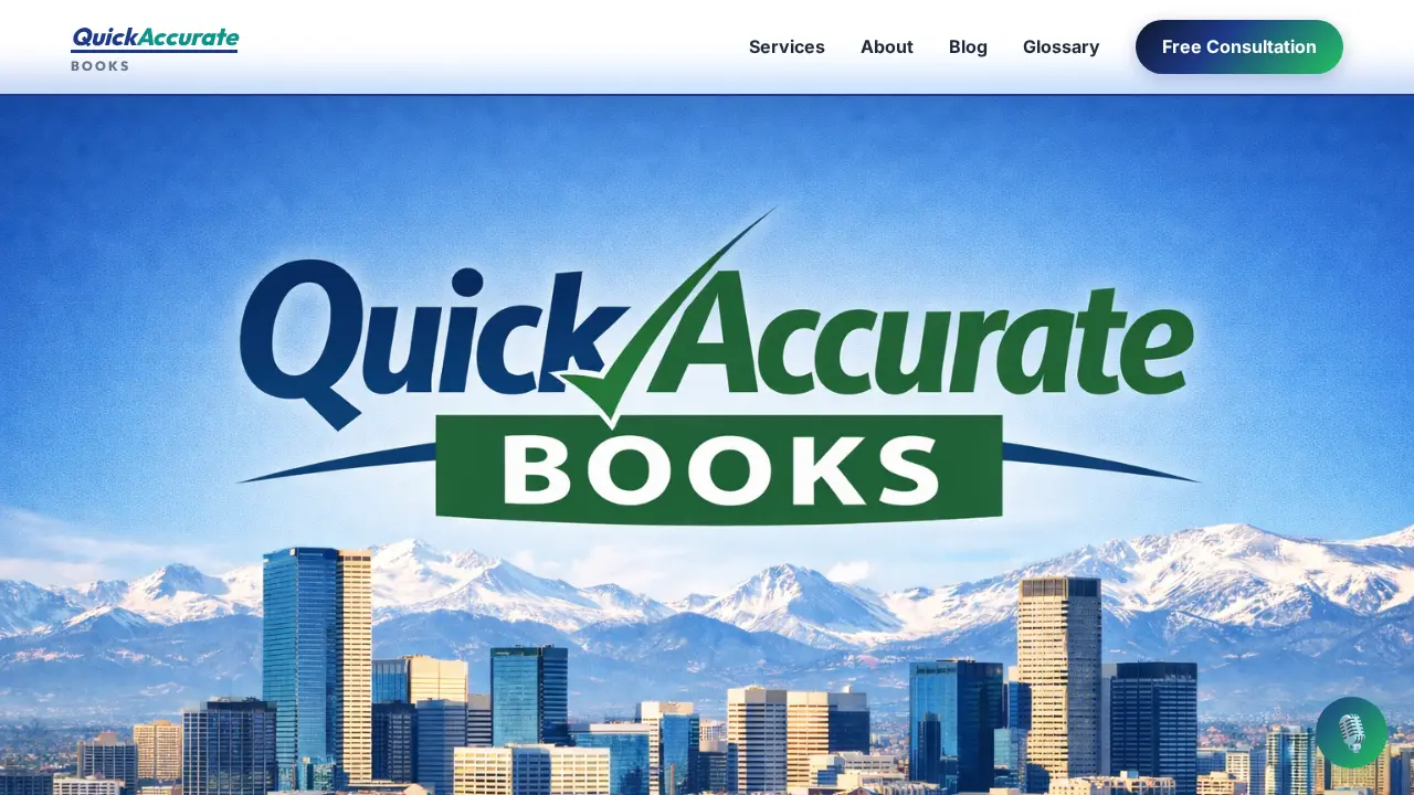 Quick Accurate Books website