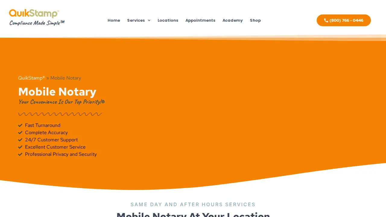 QuikStamp® page