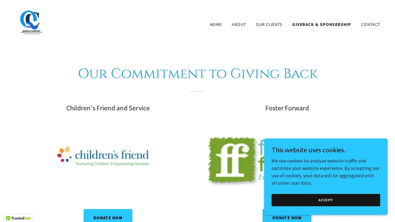 Quinn & Company, Inc page