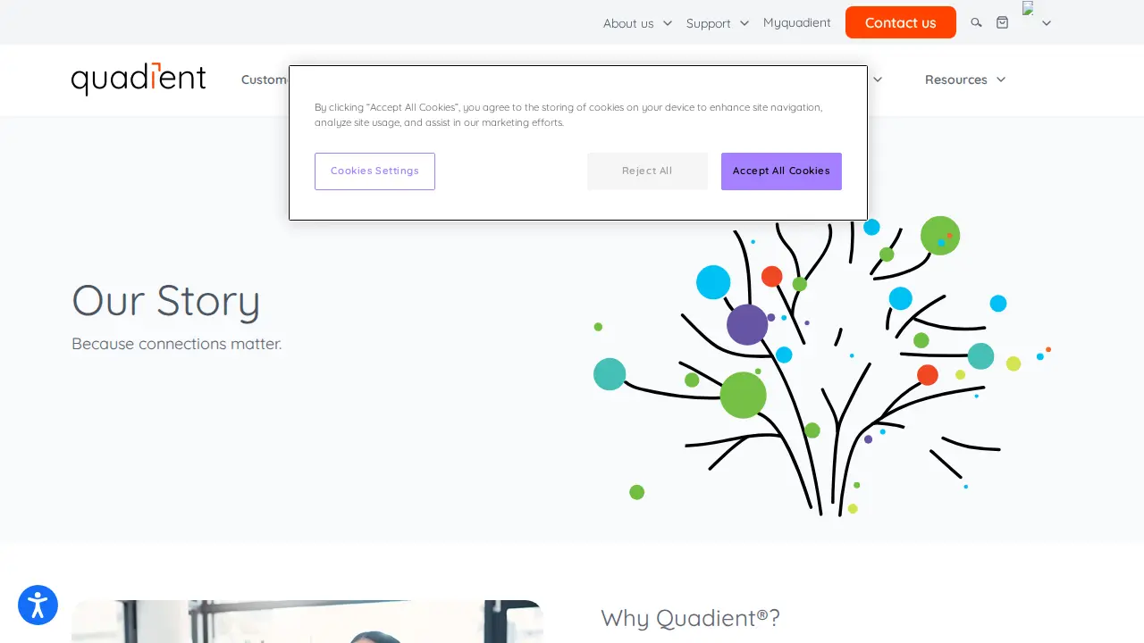 Quadient United States page