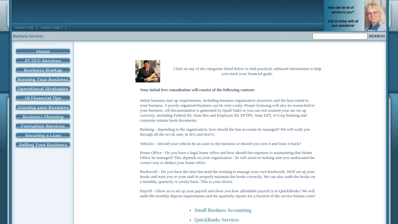 Quail Oaks Financial LLC page