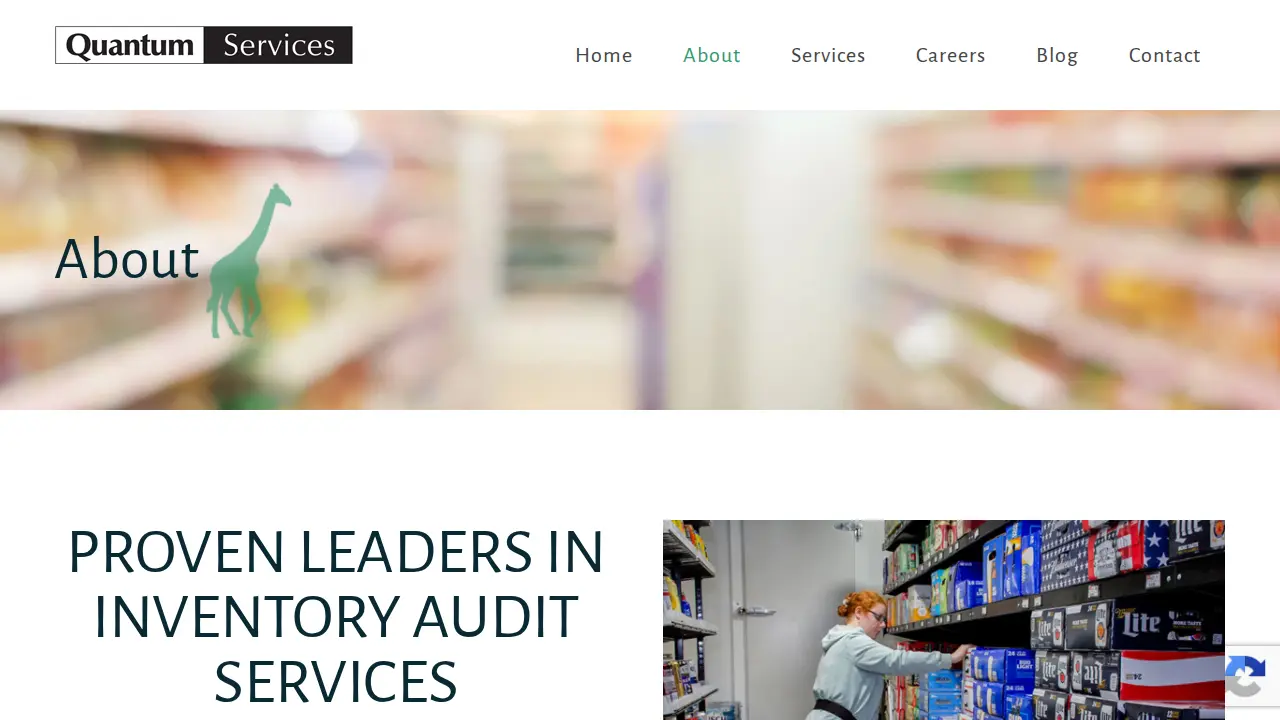Quantum Services page
