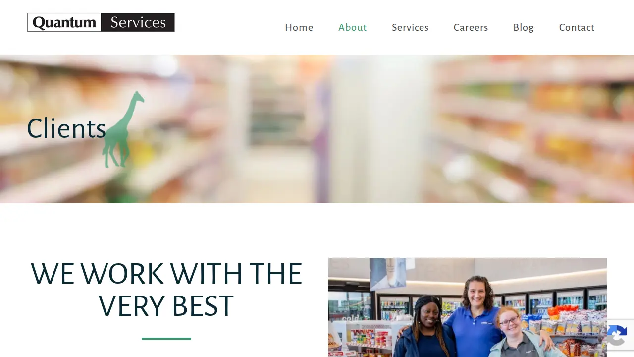Quantum Services page