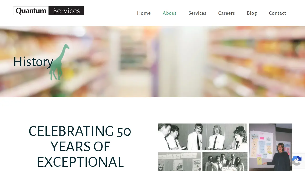 Quantum Services page