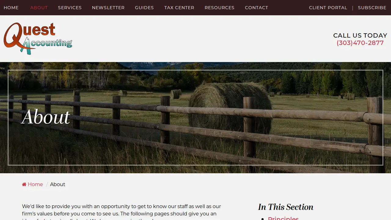 Quest Accounting Inc page