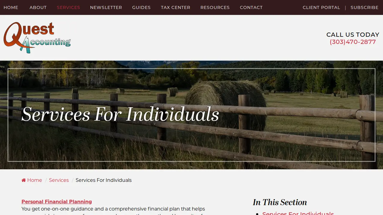 Quest Accounting Inc page