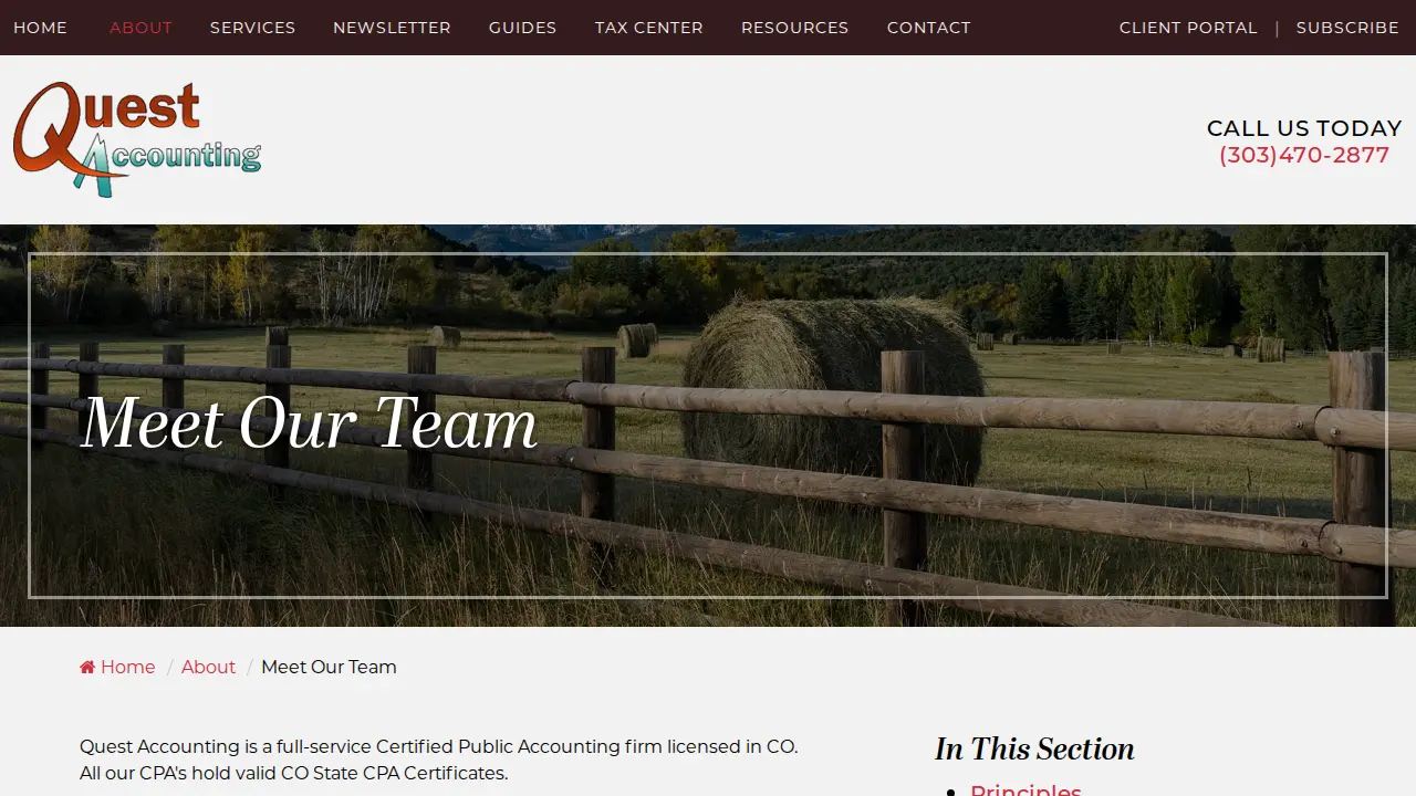 Quest Accounting Inc page