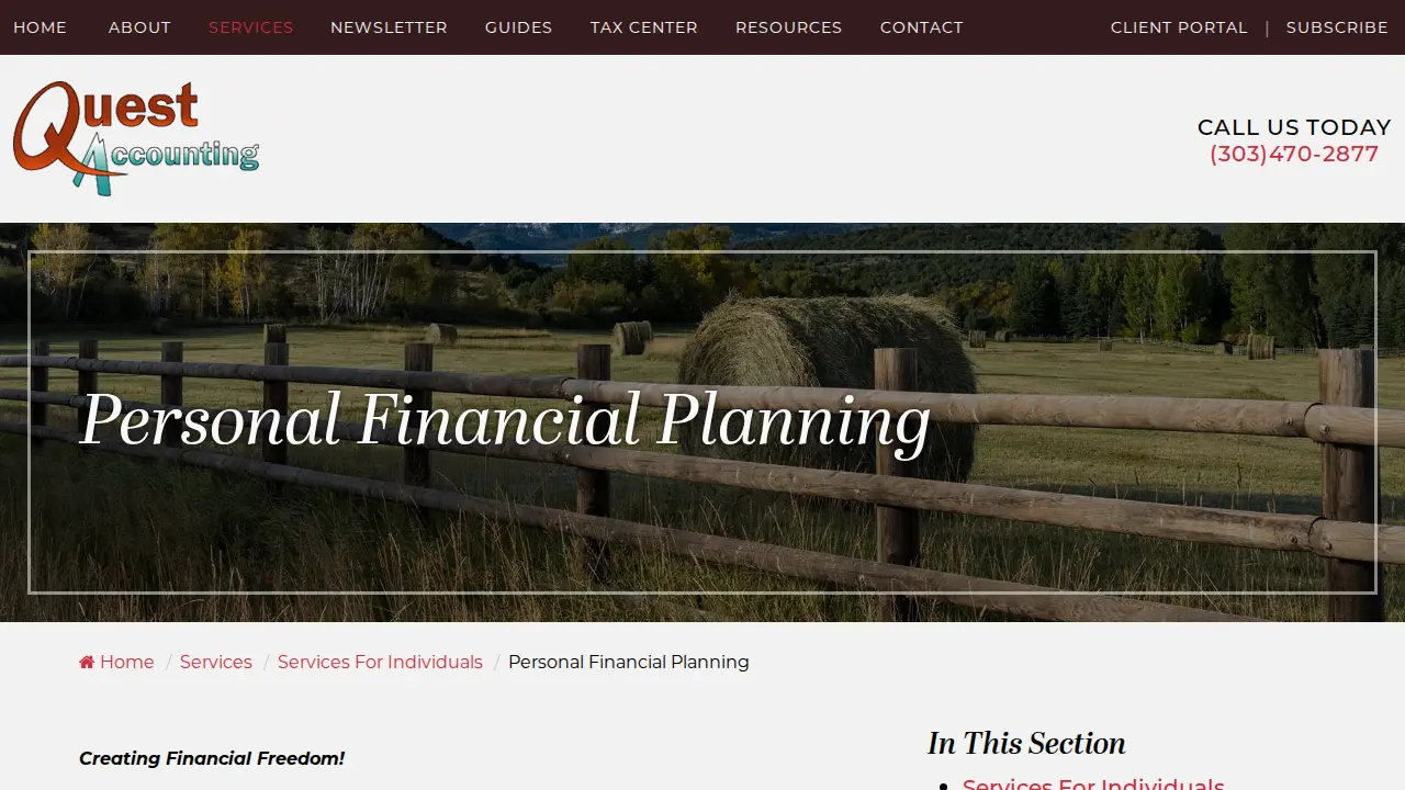 Quest Accounting Inc page