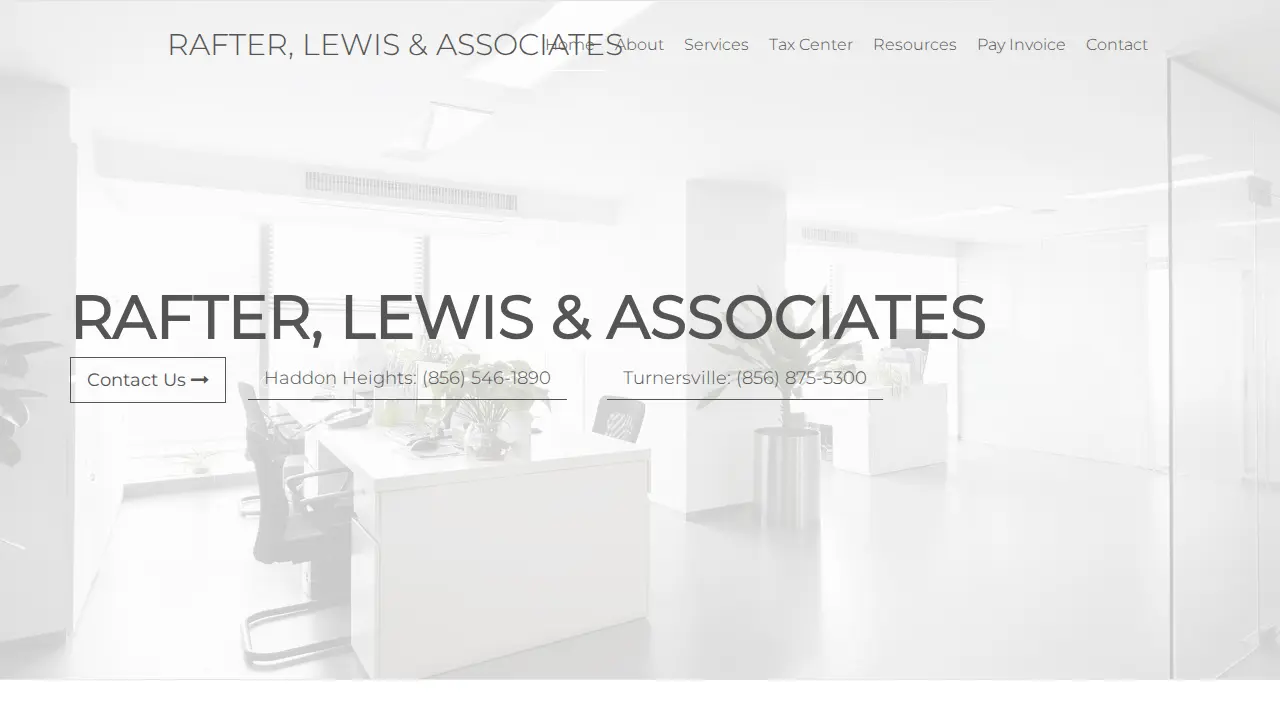 Rafter, Lewis & Associates, LLC page