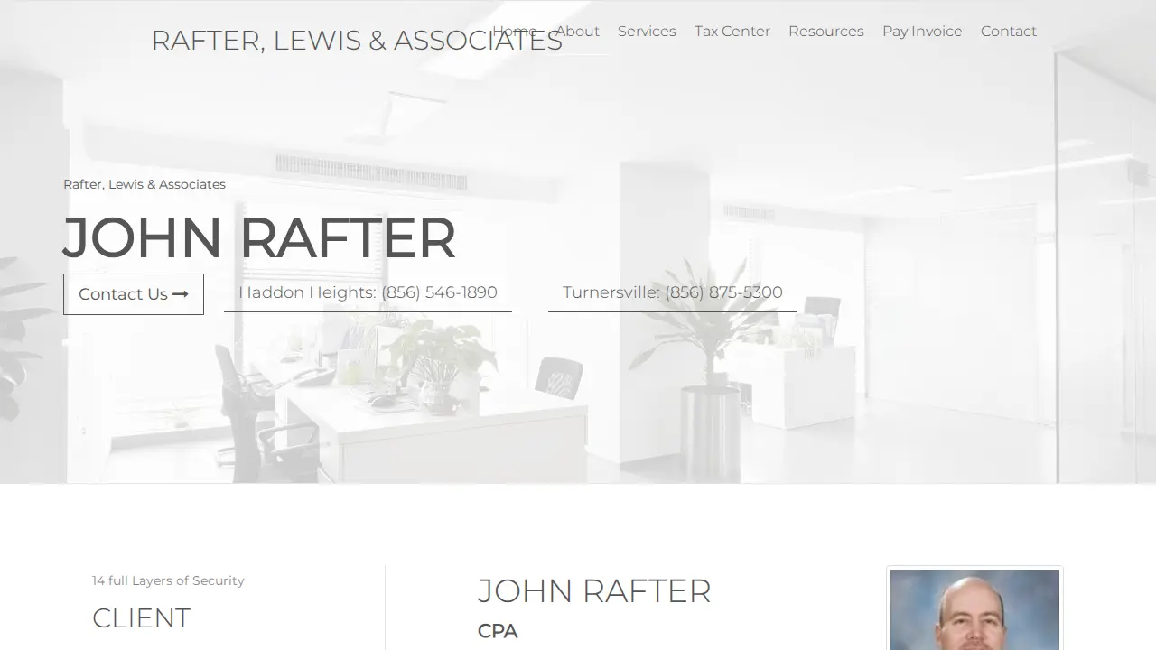 Rafter, Lewis & Associates, LLC page