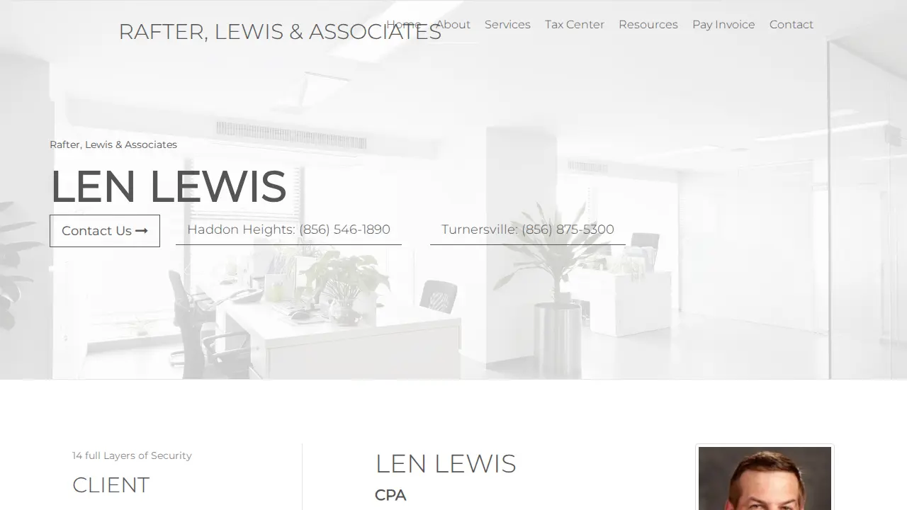 Rafter, Lewis & Associates, LLC page
