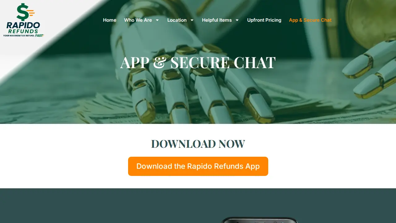Rapido Refunds page