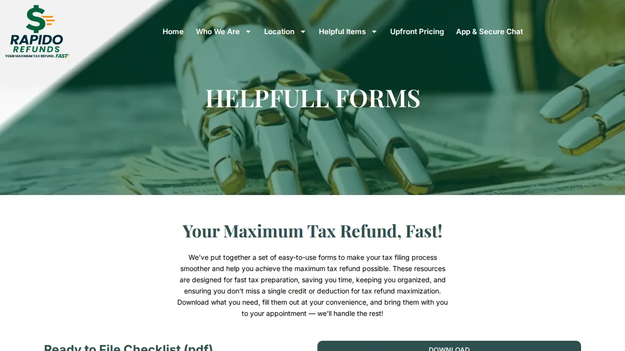 Rapido Refunds page