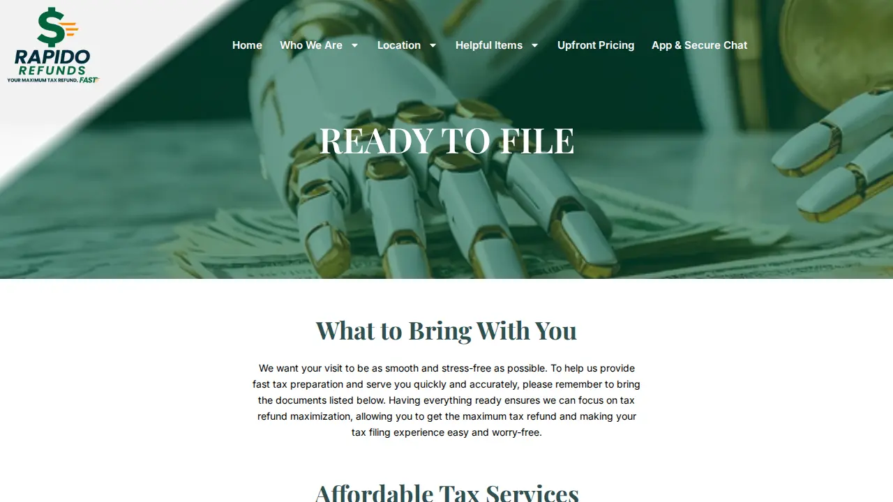 Rapido Refunds page