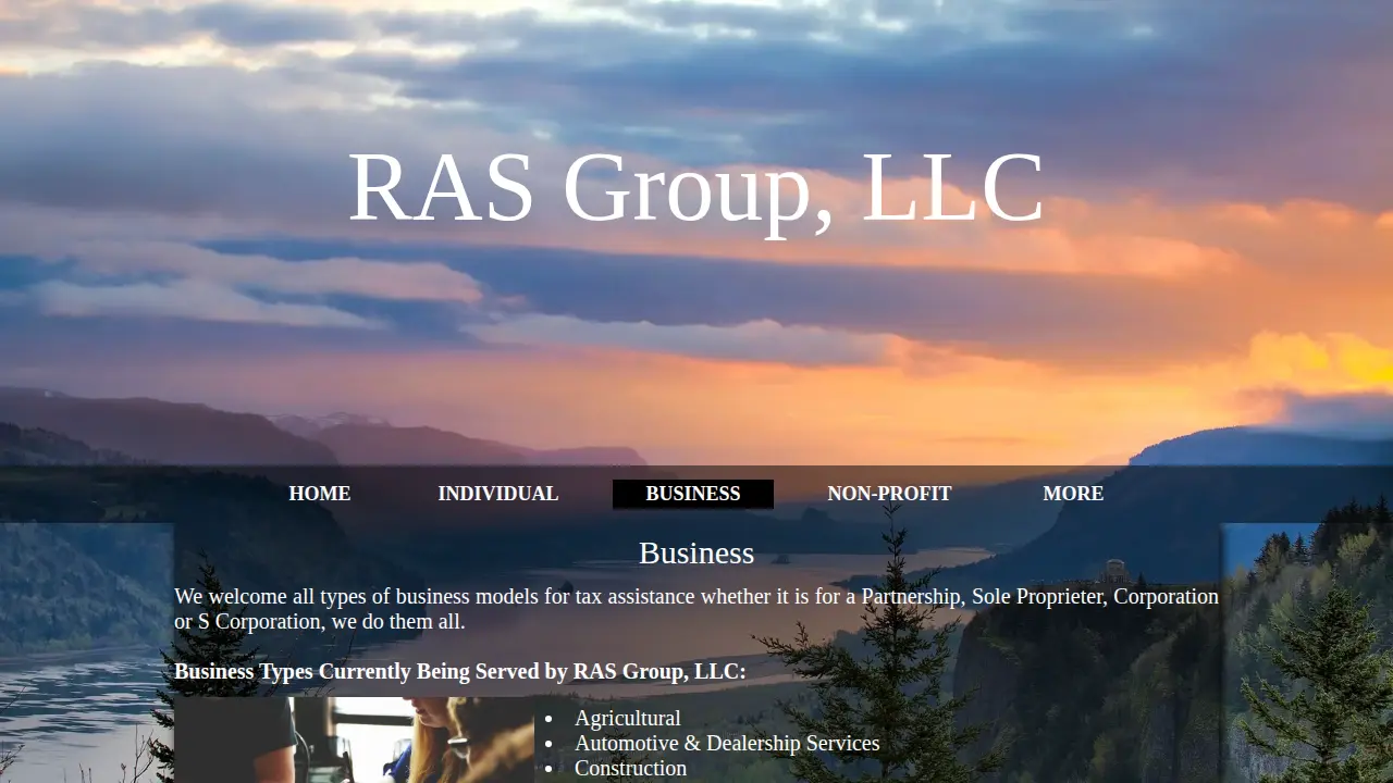 RAS Group, LLC page