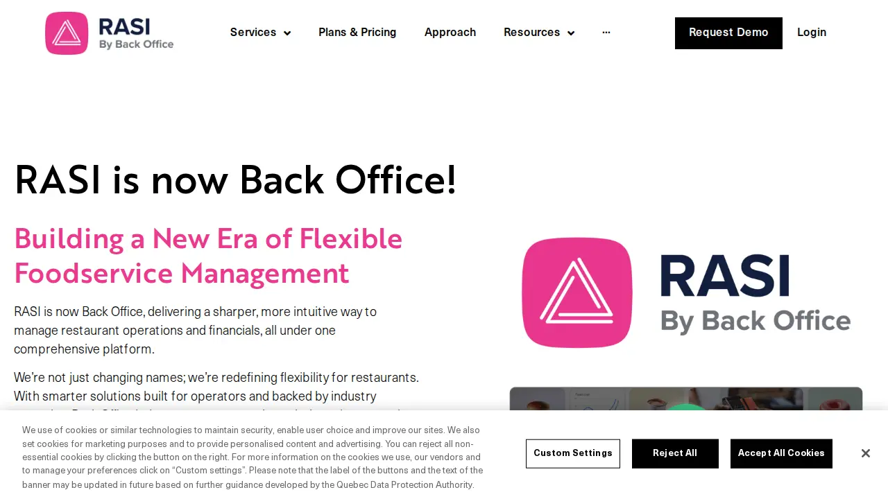 Restaurant Accounting Services Inc. (RASI) page