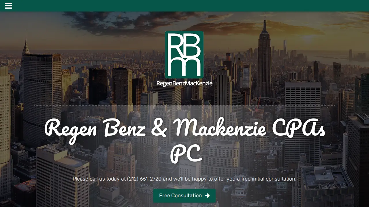 Regen Benz MacKenzie, CPAs, PC page