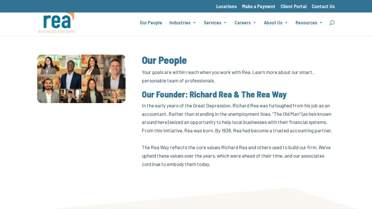 Rea page