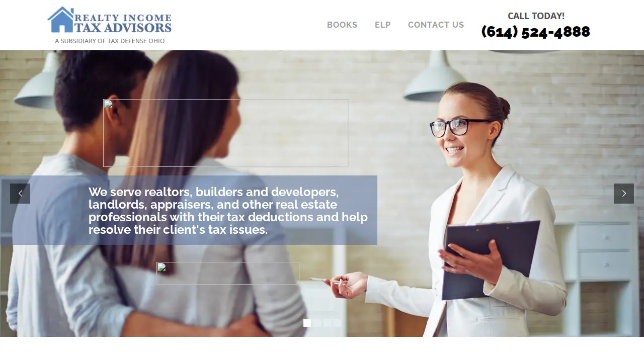 Realty Income Tax Advisors page