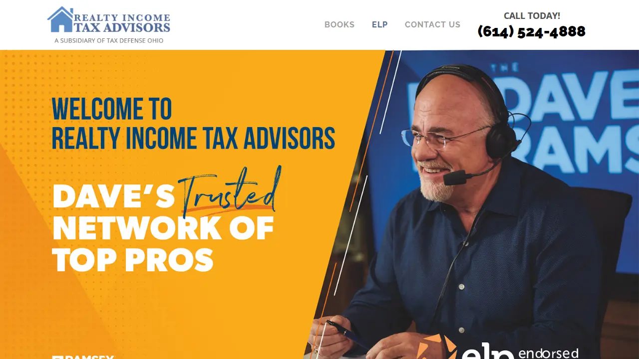 Realty Income Tax Advisors page