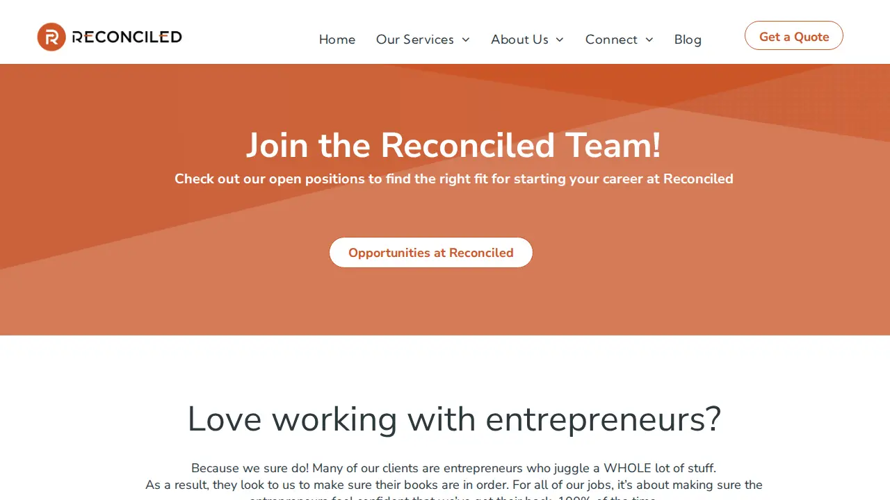 Reconciled page