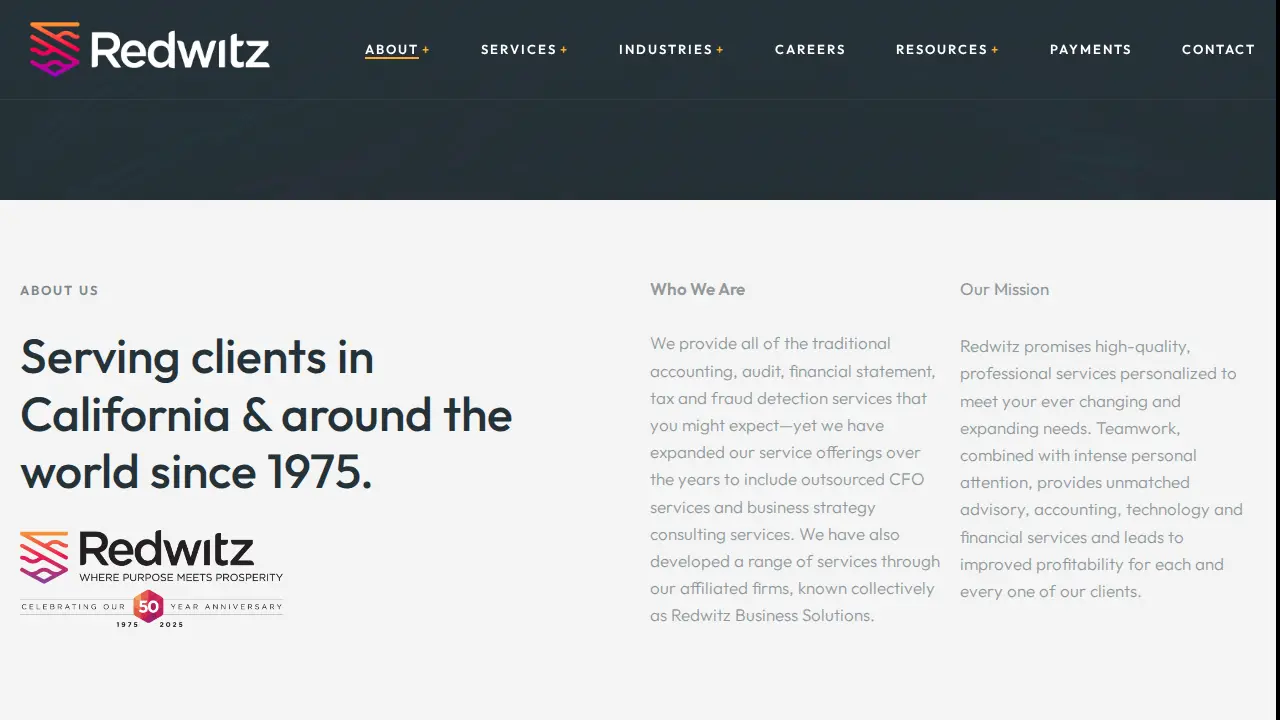 Robert R. Redwitz & Co. page