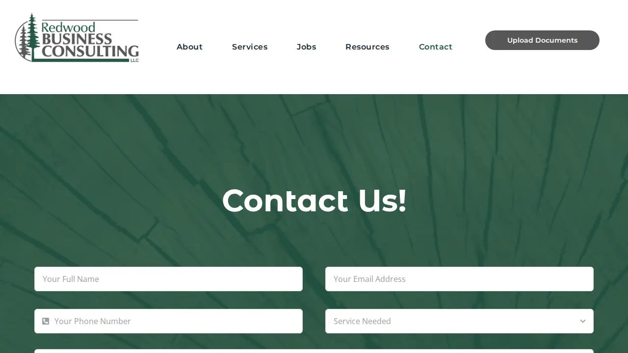 Redwood Business Consulting, LLC page