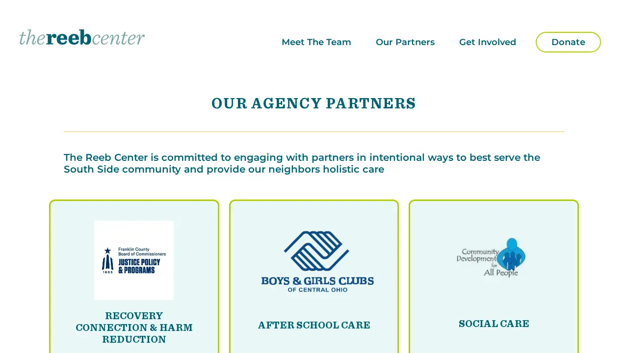 The Reeb Center page