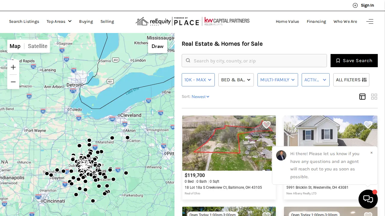 reEquity Group at Keller Williams Capital Partners page