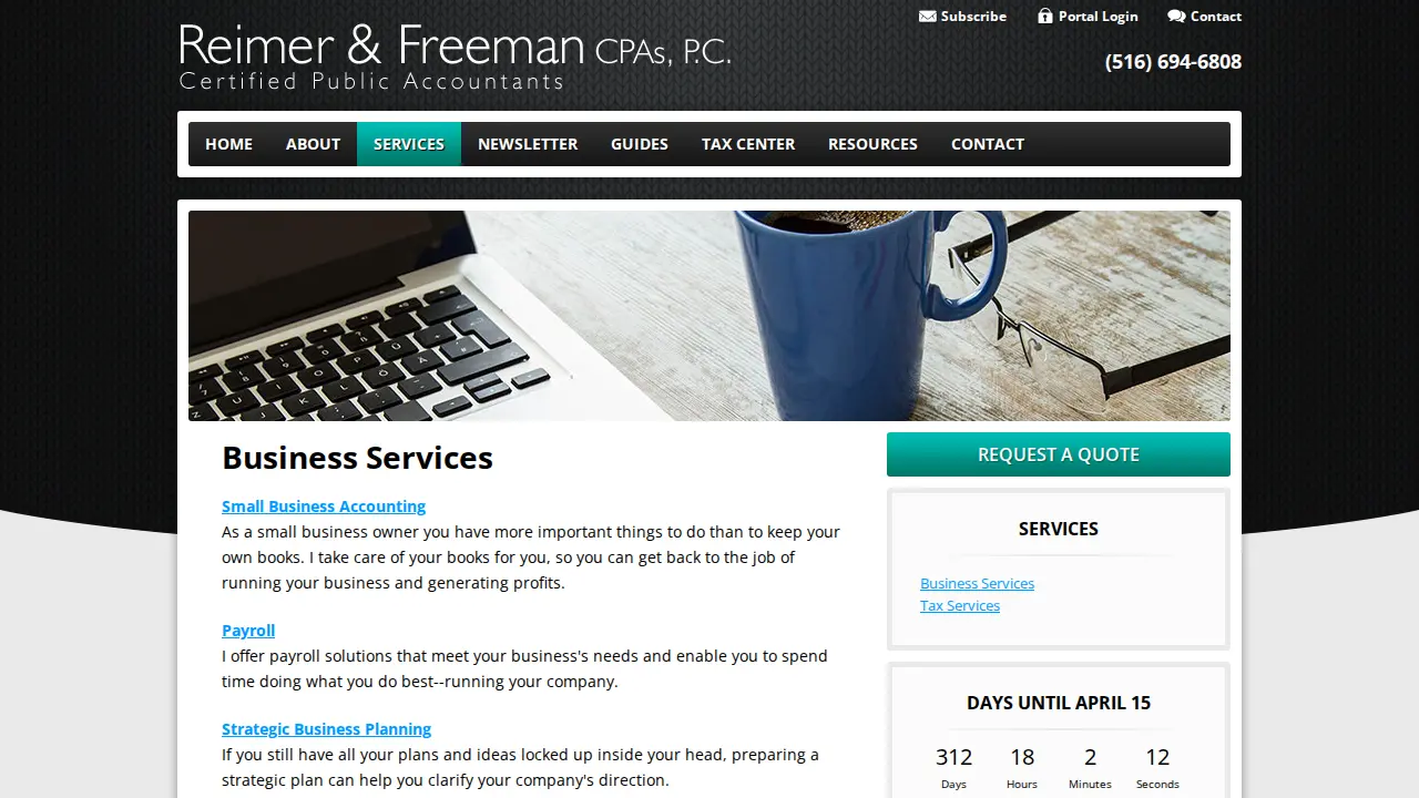 Reimer & Freeman CPAs, P.C. page