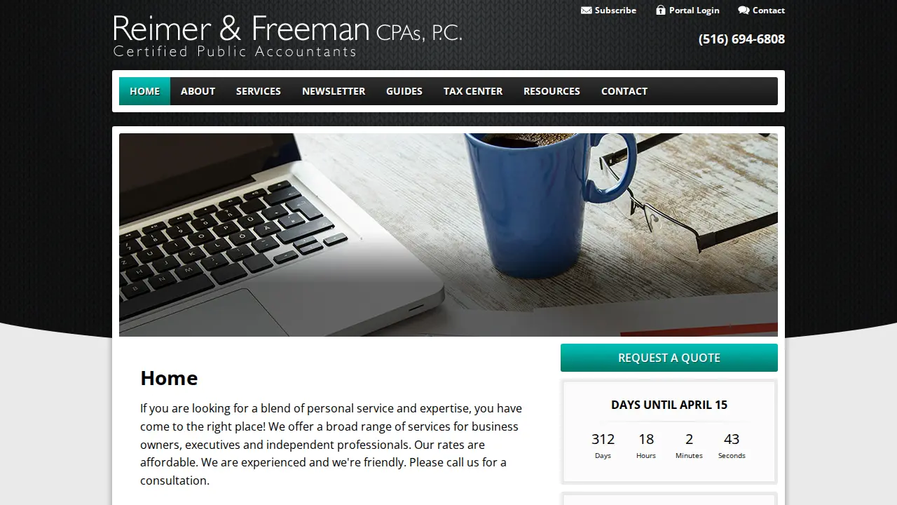 Reimer & Freeman CPAs, P.C. page