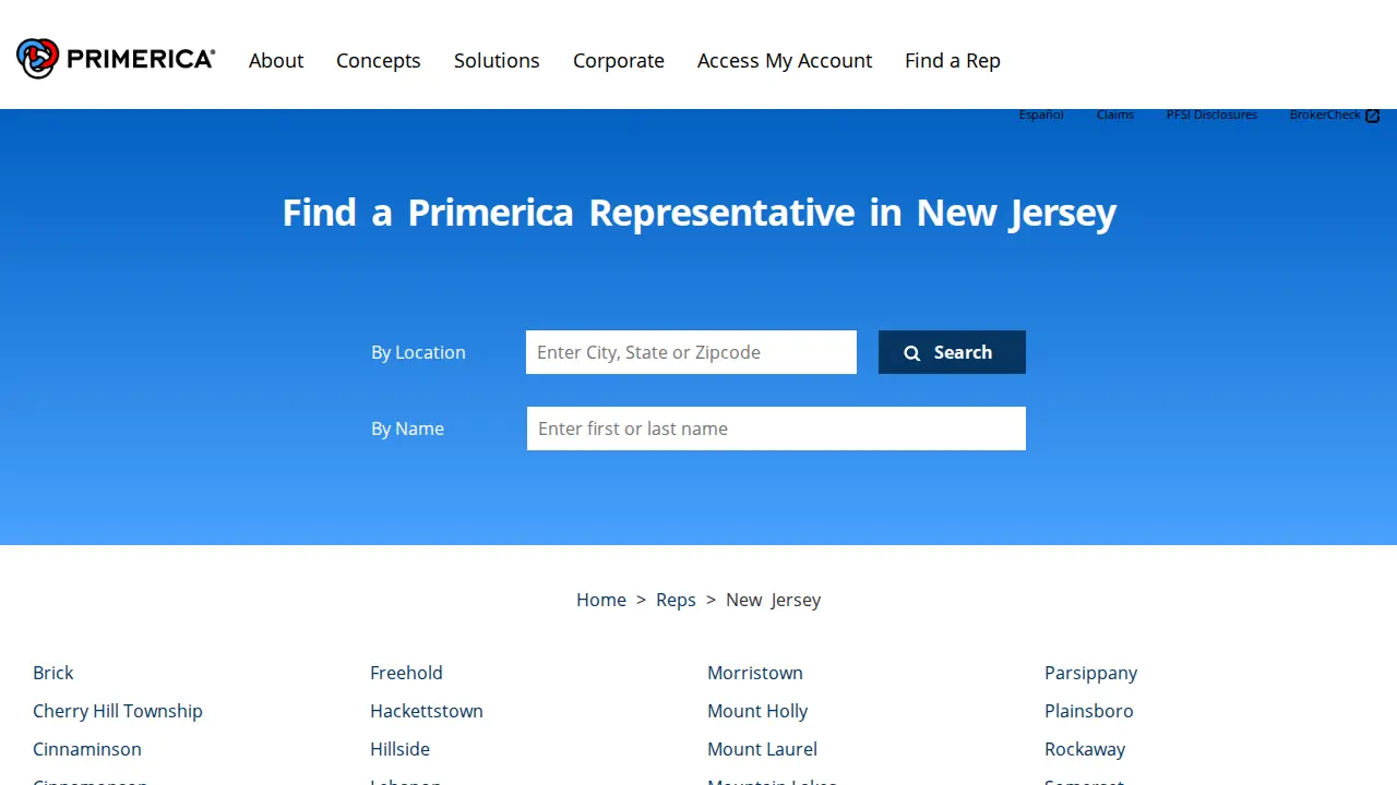Carolyn Newton: Primerica - Financial Services page