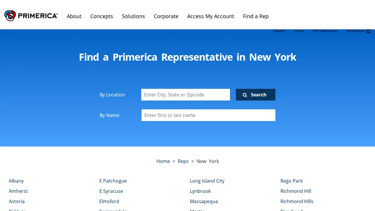 Henry Pimentel: Primerica - Financial Services page