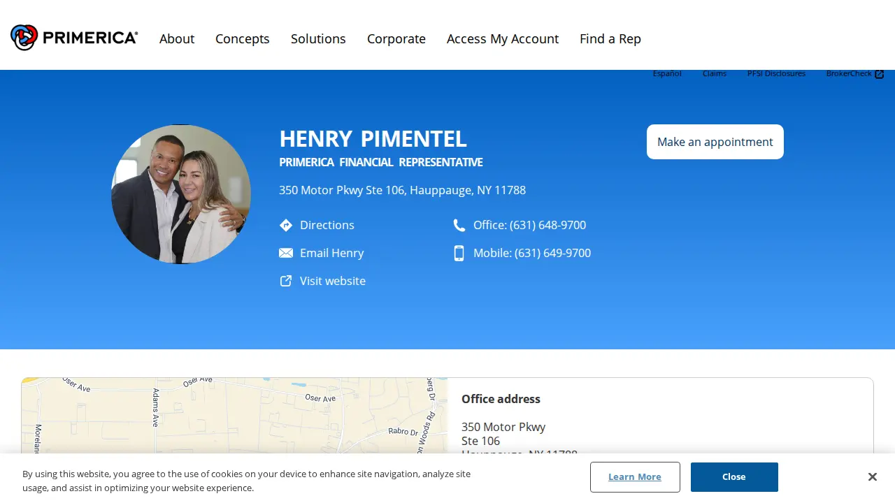 Henry Pimentel: Primerica - Financial Services