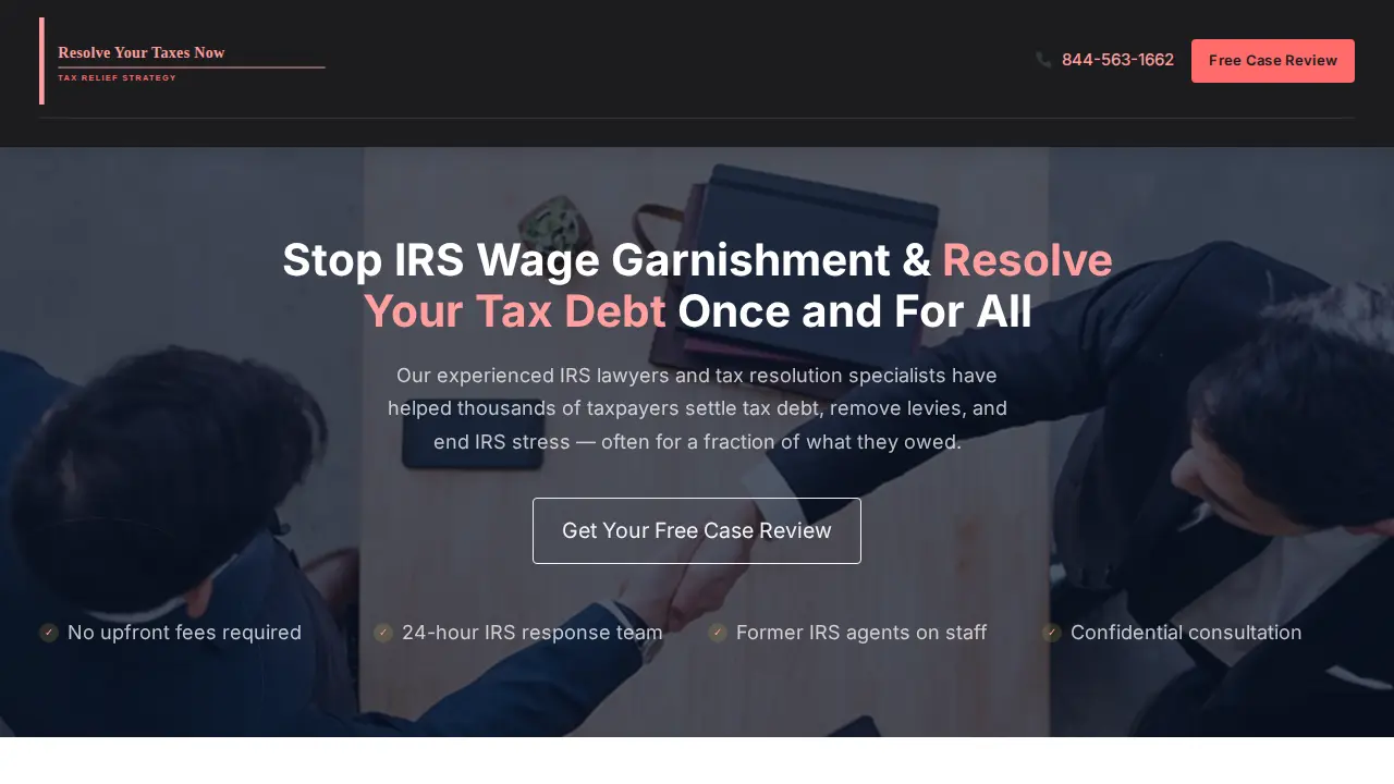 CMS Tax Relief