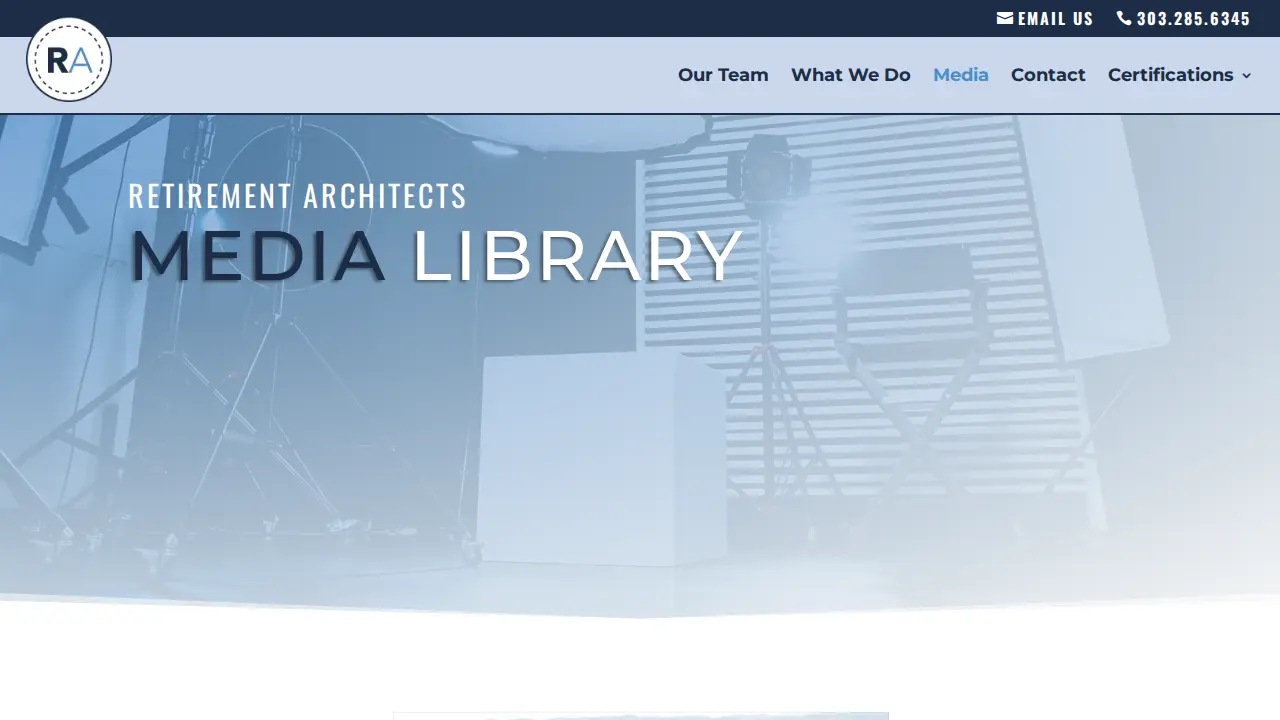 Retirement Architects LLC page
