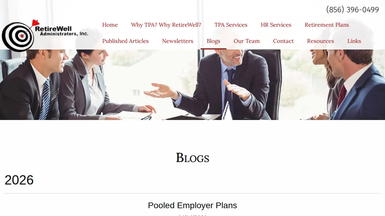 RetireWell Administrators, Inc. page