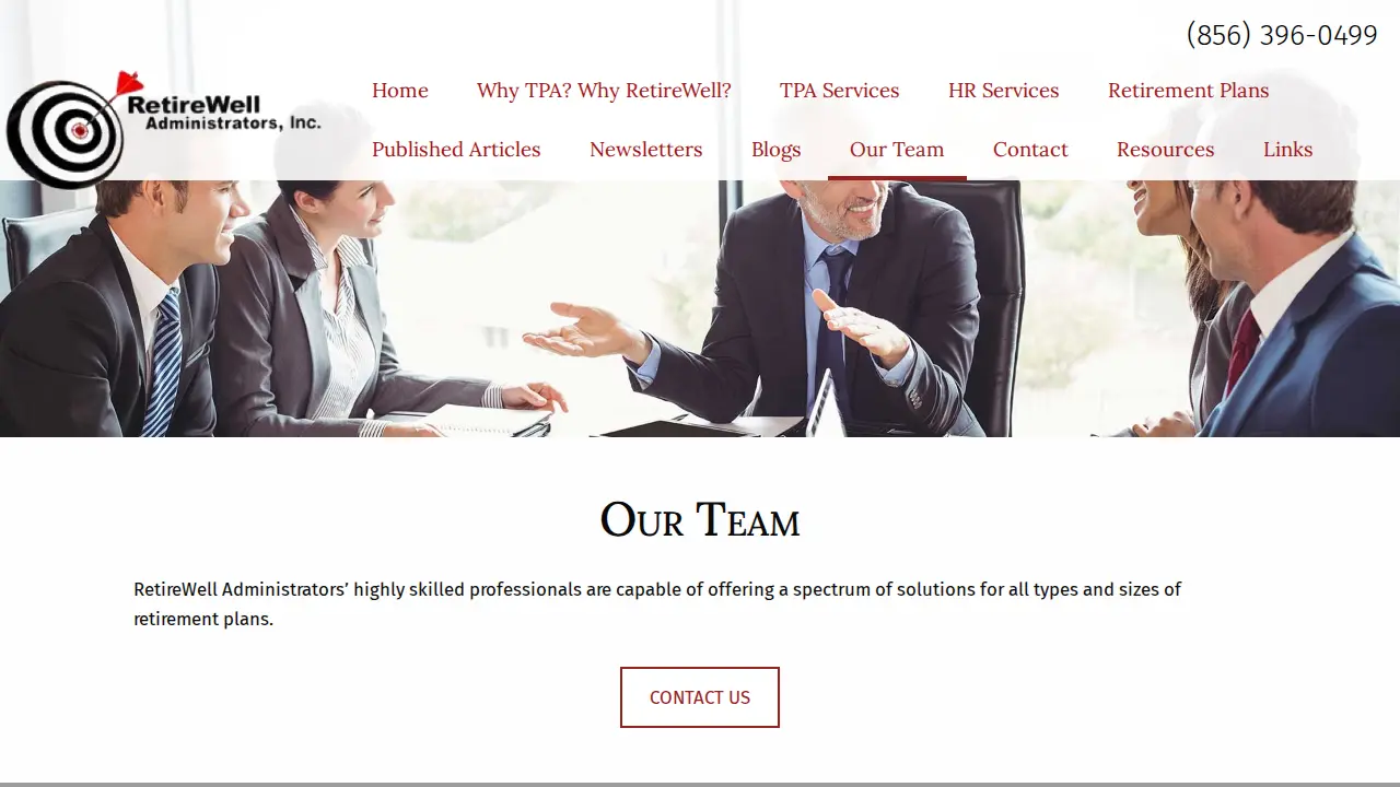 RetireWell Administrators, Inc. page