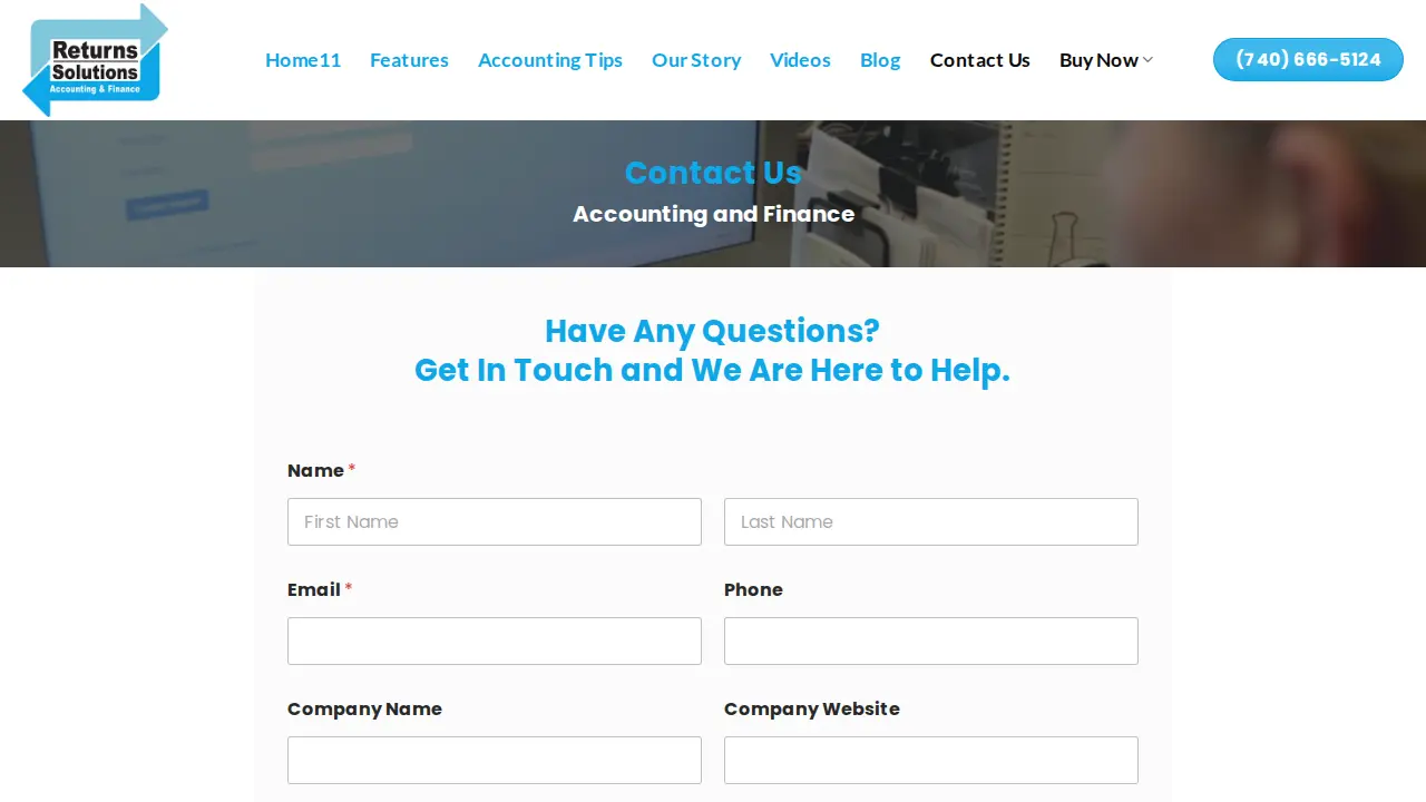 Return.Solutions page