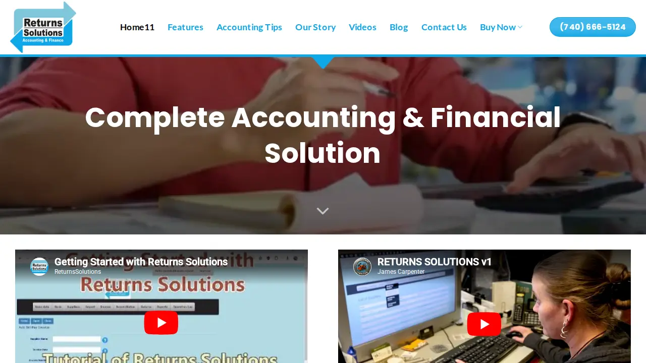 Return.Solutions page