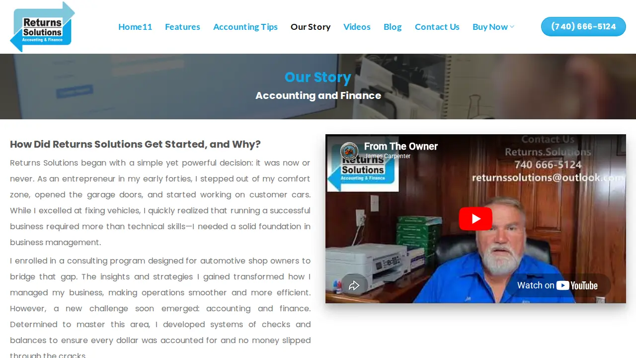 Return.Solutions page