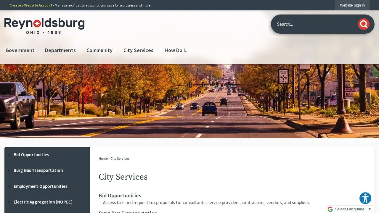 Civic Park page