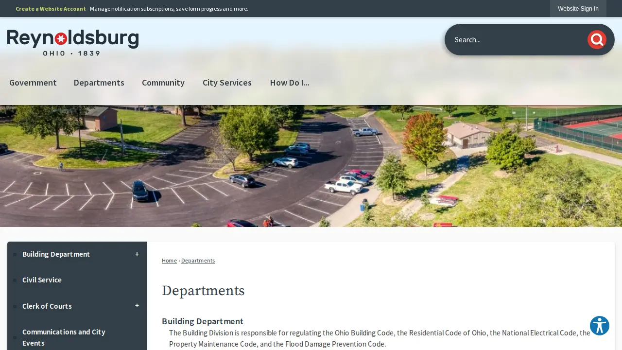Civic Park page