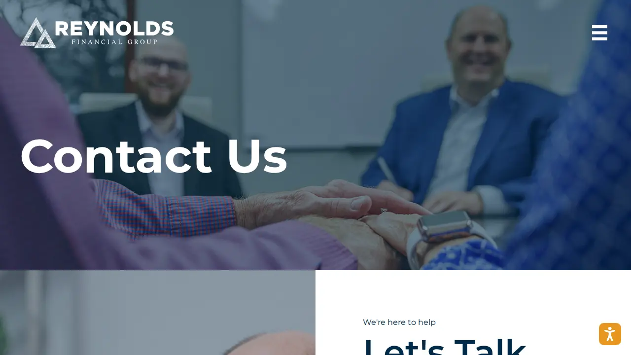 Reynolds Financial Group page