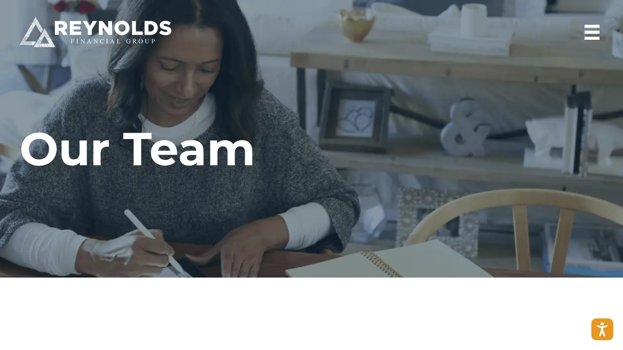 Reynolds Financial Group page