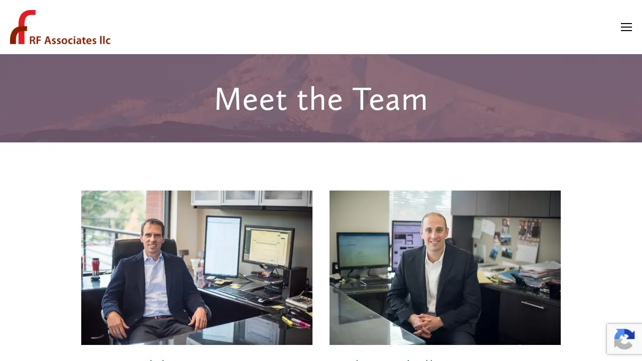 RF Associates page