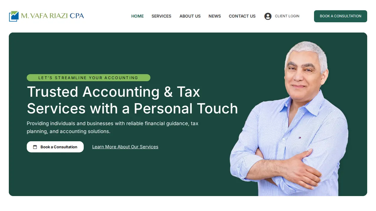 M Vafa Riazi CPA LLC