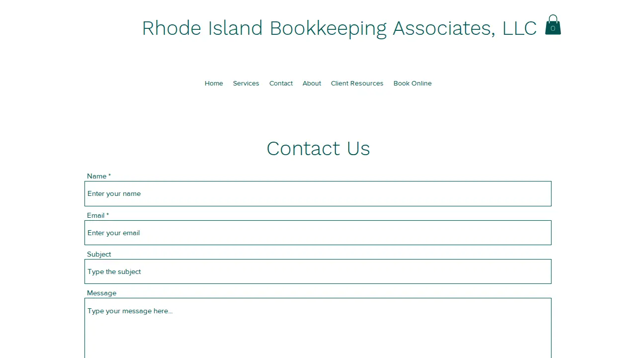 Rhode Island Bookkeeping Associates LLC page